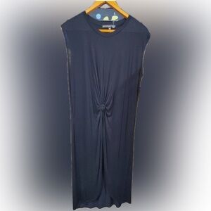 Elite Collection Coverup dress open front M NWOT goth grunge  emu open front